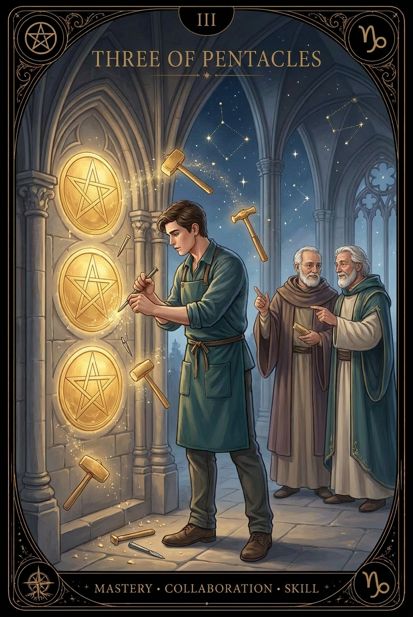Three of Pentacles