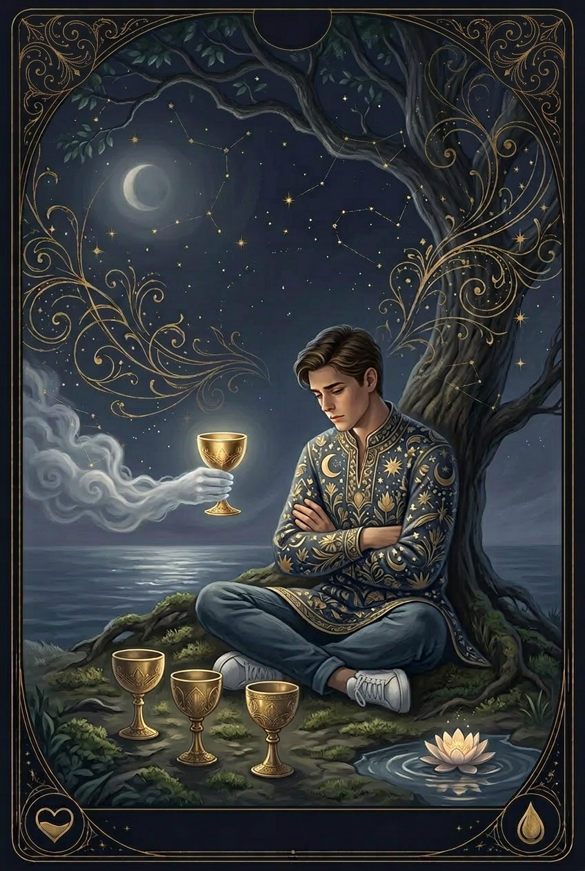 Four of Cups