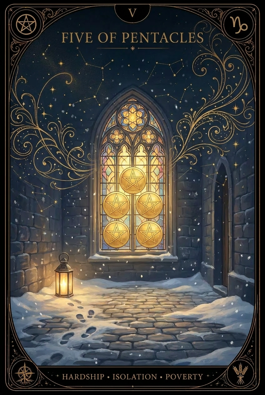 Five of Pentacles