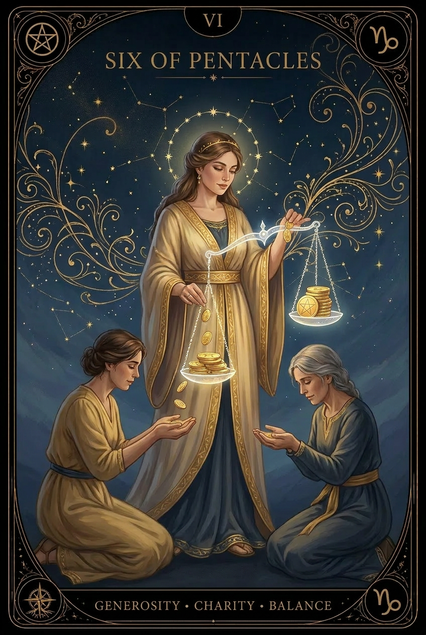 Six of Pentacles