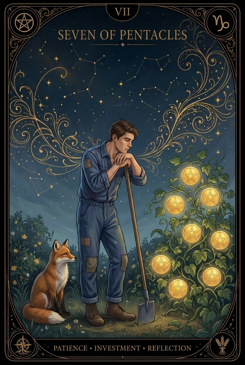 Seven of Pentacles