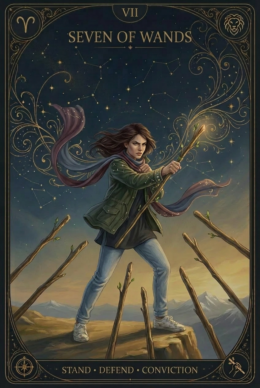 Seven of Wands