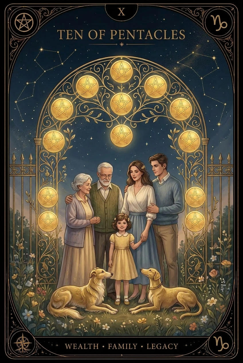 Ten of Pentacles